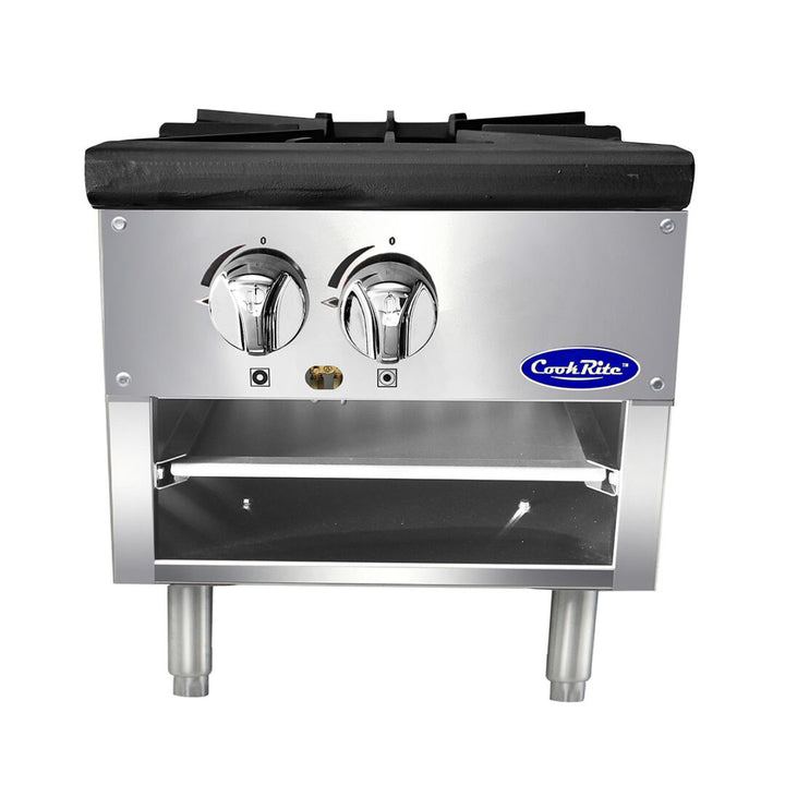 CookRite ATSP-18-1L 18” Single Stock Pot Stove - Continental Restaurant Equipment
