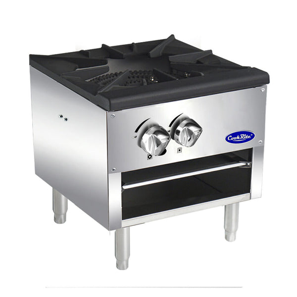 CookRite ATSP-18-1L 18” Single Stock Pot Stove - Continental Restaurant Equipment