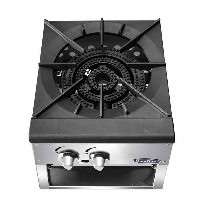 CookRite ATSP-18-1L 18” Single Stock Pot Stove - Continental Restaurant Equipment