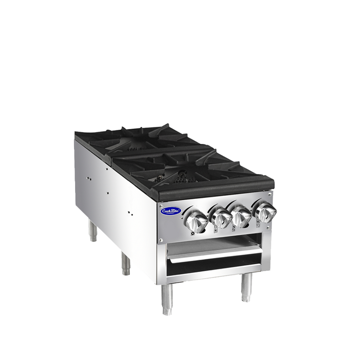 CookRite ATSP-18-2L 18” Double Stock Pot Stove - Continental Restaurant Equipment