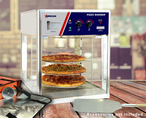 Omcan 20427 24-Inch Pizza Display Warmer With 1380 W - Continental Restaurant Equipment