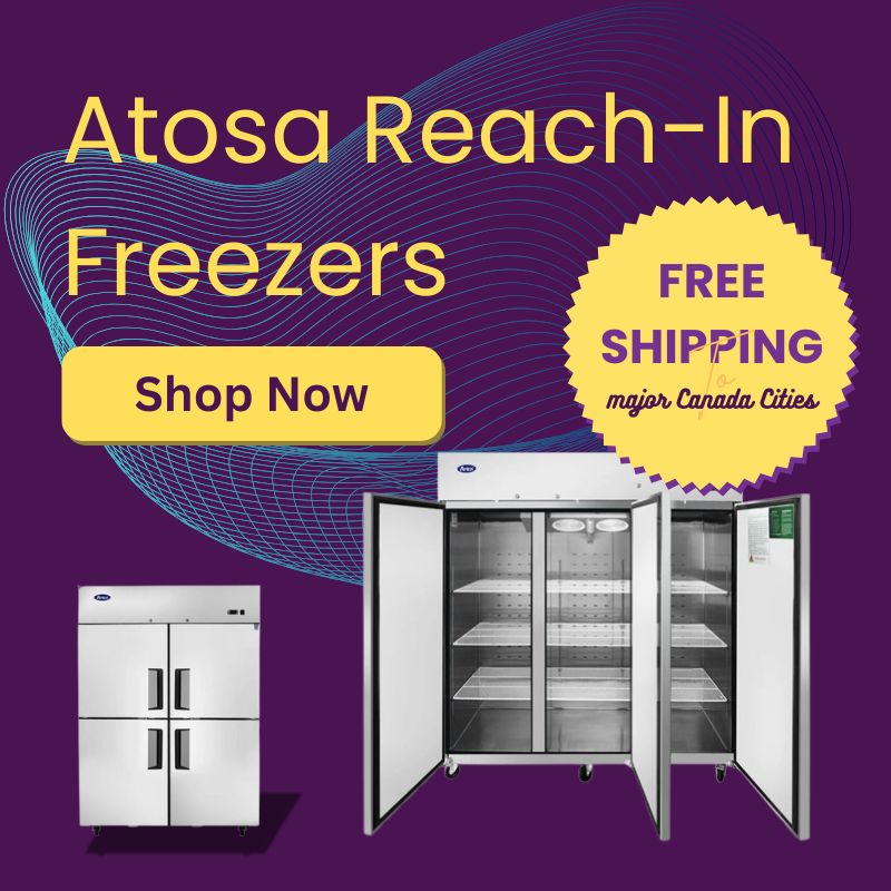 Atosa Commercial Reach-In Freezers