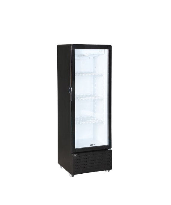 EFI C1-21GDX Glass Door Refrigerated Merchandiser 21 Inches Wide