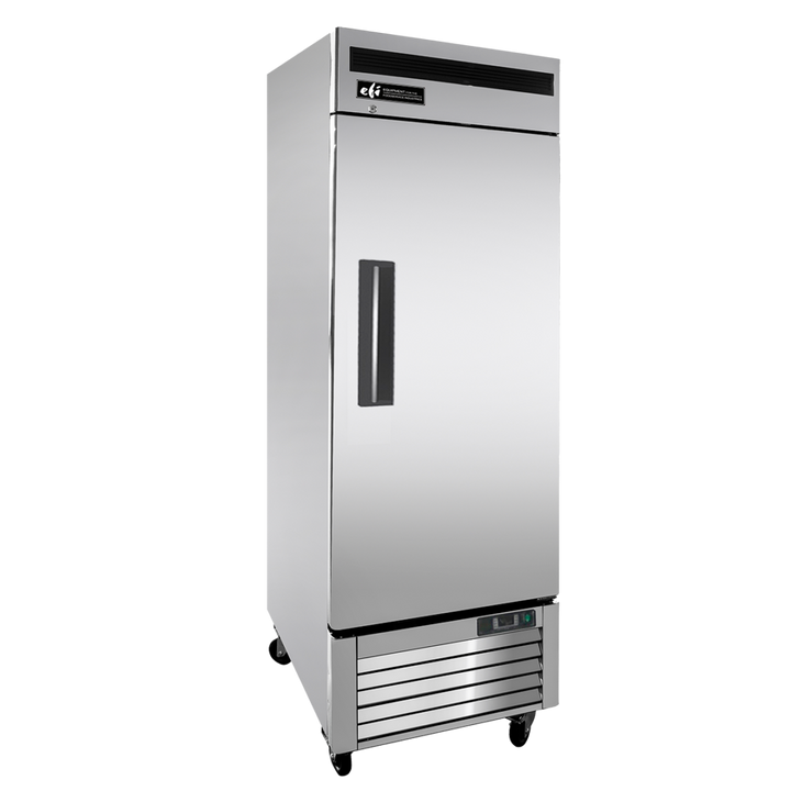 EFI F1-27VC R Bottom Mount Reach-in Freezers - 1 Door 27 Inches Wide - Continental Restaurant Equipment