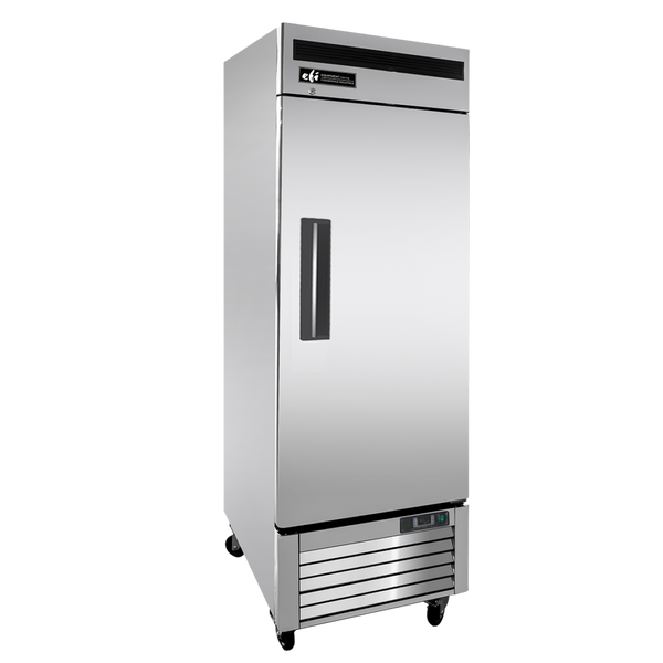 EFI C1-27VC-L Bottom Mount Reach-in Refrigeration - 1 Left Hinged Door