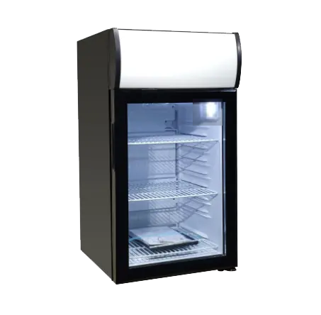 EFI C1-52GDCT-L Countertop Glass Door Refrigerator
