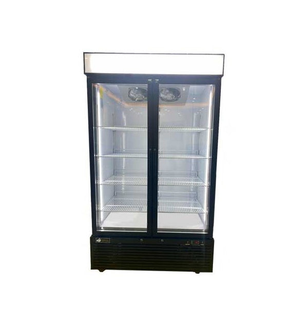 EFI C2-48GD Glass Door Refrigerated Merchandiser 48 Inches Wide