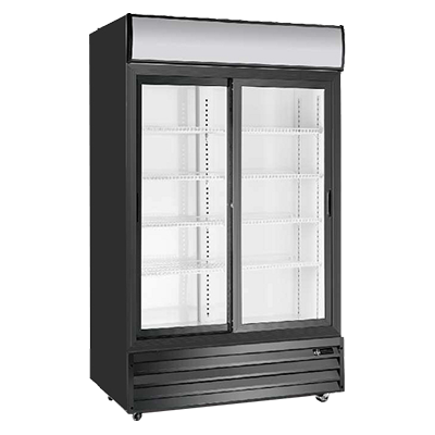 EFI C2S-45GD Glass Door Refrigerated Merchandiser 45 Inches Wide - Continental Restaurant Equipment