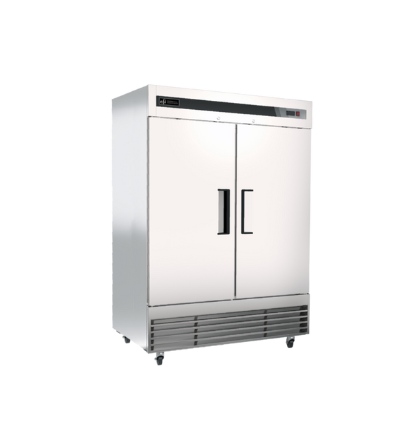EFI C2-54VCX X-LINE 54" Reach-In Solid 2 Door Refrigerator