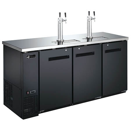 EFI CBBDD3-72CC Back Bar Direct Draw Cooler 72 Inch Length