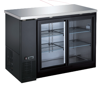 EFI CBBGDS2-48CC Back Bar Sliding Glass Door Coolers