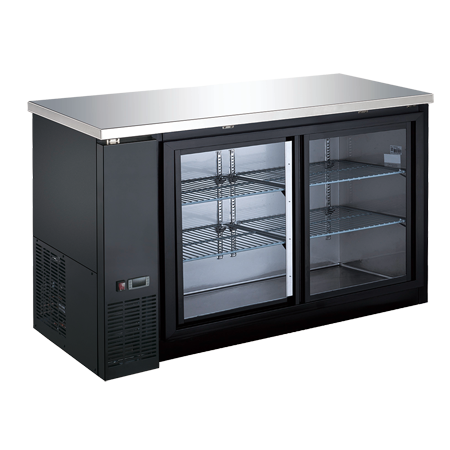 EFI CBBGDS2-60CC Back Bar Sliding Glass Door Coolers