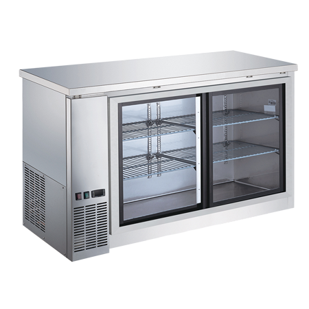 EFI CBBSGDS2-60CC Back Bar Sliding Glass Door Coolers