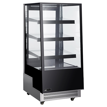 EFI CGCM-2657 Square Glass Refrigerated Display Case 26 Inch Length