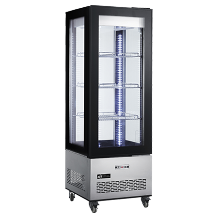 EFI CGCM-2675 Square Glass Refrigerated Display Case 26 Inch Length