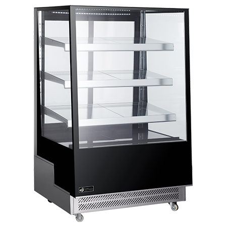 EFI CGCM-3557 Square Glass Refrigerated Display Case 36 Inch Length