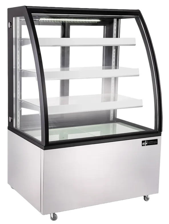 EFI CGCM-6156 Series 56 Curved Glass Refrigerated Display Cases