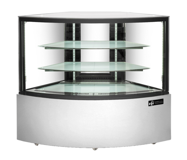 EFI CGCRM-5948 Refrigerated Corner Display Case