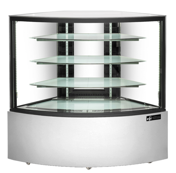 EFI CGCRM-5956 Refrigerated Corner Display Case