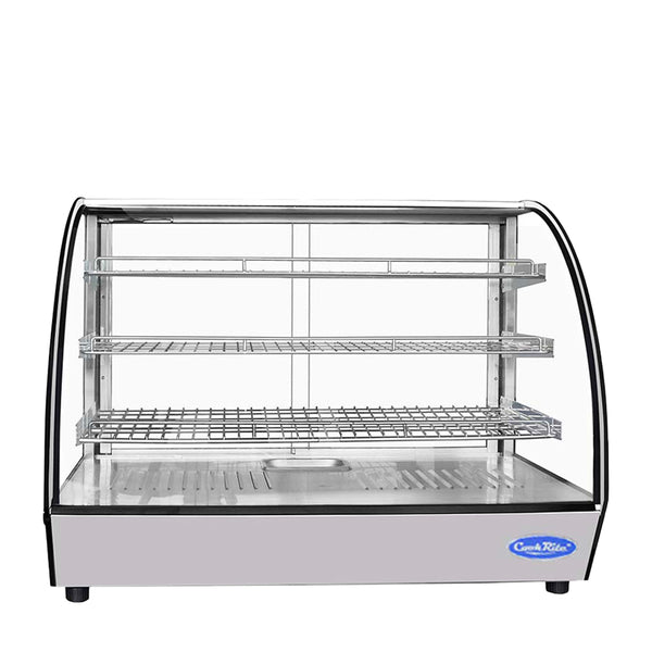 Atosa CHDC-56 — Countertop Heated Curved Display Case (5.6 cu ft)