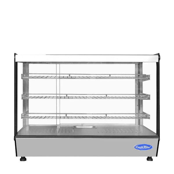 Atosa CHDS-71 — Countertop Heated Square Display Case (7.1 cu ft)