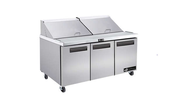 EFI CMDR3-72VC Mega Top Prep Table 72 Inch Length