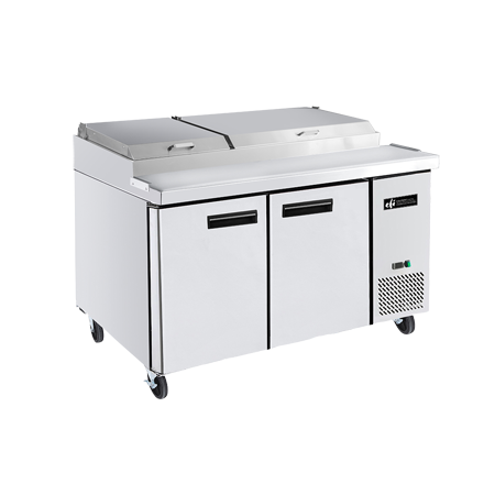 EFI CPDR2-67VC Pizza Prep Table 67 Inch Length