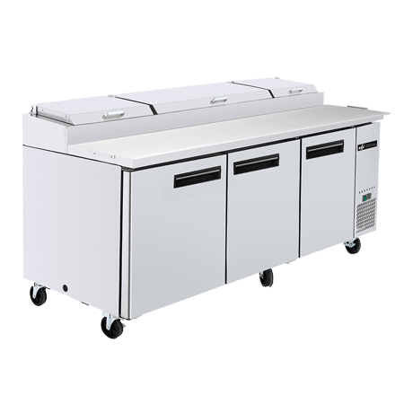 EFI CPDR3-93VC Pizza Prep Table 93 Inch Length