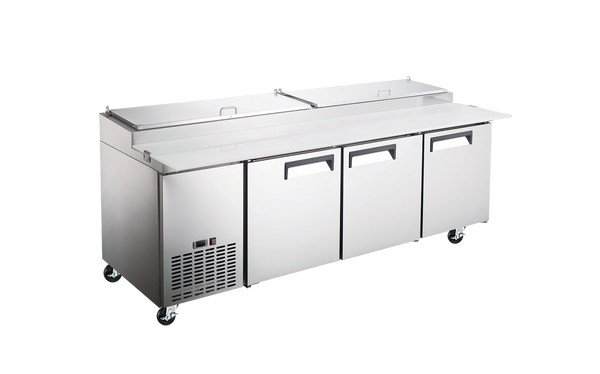 EFI CPDR3-93VCX X-LINE 93"  Refrigerated Pizza Prep  Table