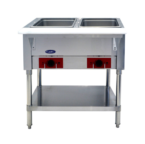 Atosa USA CSTEA-2 Hot Food Serving Counter / Table - Continental Restaurant Equipment