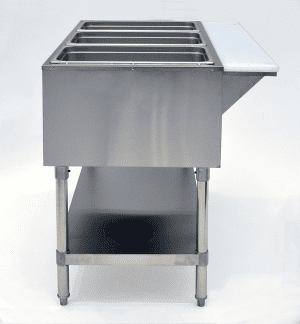 Atosa CSTEA-2C — 2 Open Well Electric Steam Table - Continental Restaurant Equipment