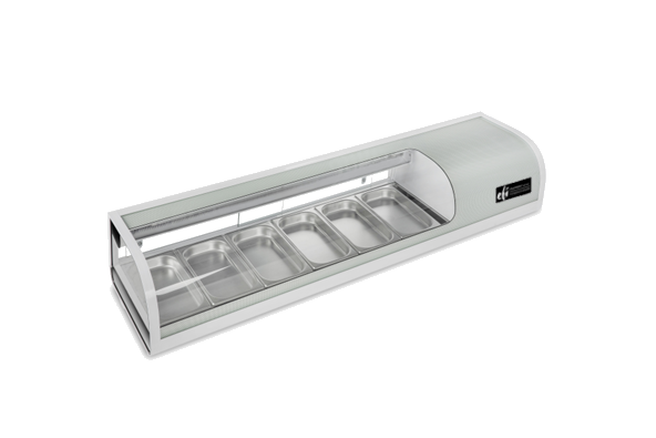 EFI CSCM-6113 Refrigerated Sushi Merchandisers - Continental Restaurant Equipment