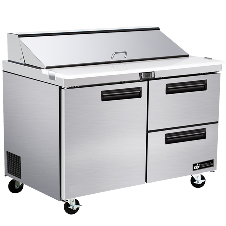 EFI CSDW2-48VC Salad/Sandwich Prep Table 48 Inch Length