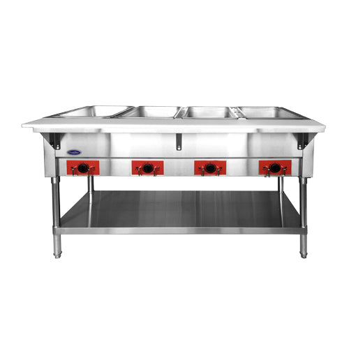 Atosa USA CSTEA-4 Hot Food Serving Counter / Table - Continental Restaurant Equipment