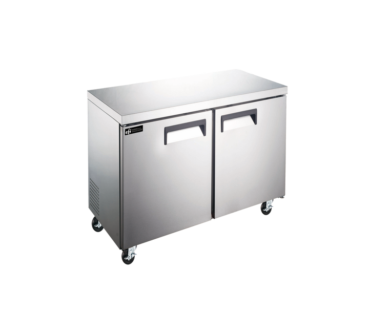 EFI FUDR2-36VCX X-LINE 36"  Undercounter Solid Door Freezer - Continental Restaurant Equipment
