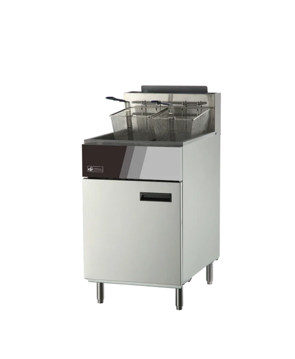 EFI RCTFS-75N Floor Natural Gas Fryer – 75lbs Capacity