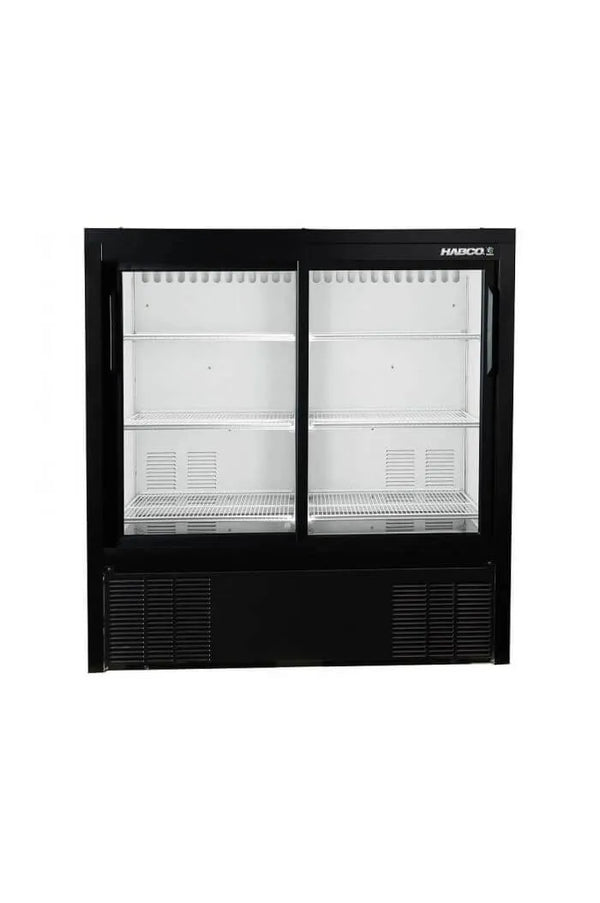 HABCO ESM14SL48HC Impulse Cold Merchandiser Double Sliding Door - Continental Restaurant Equipment