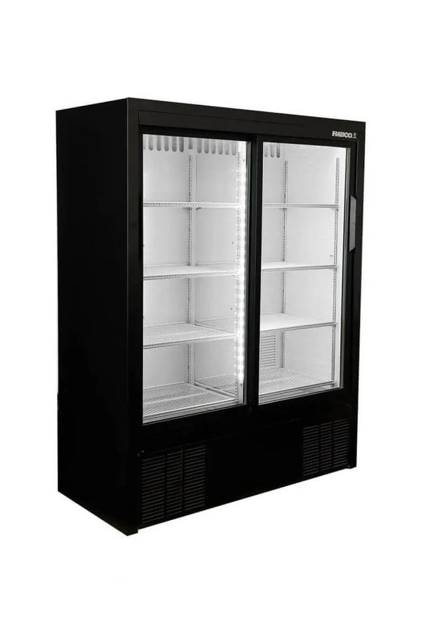HABCO ESM14SL60HC Impulse Cold Merchandiser Double Sliding Door - Continental Restaurant Equipment