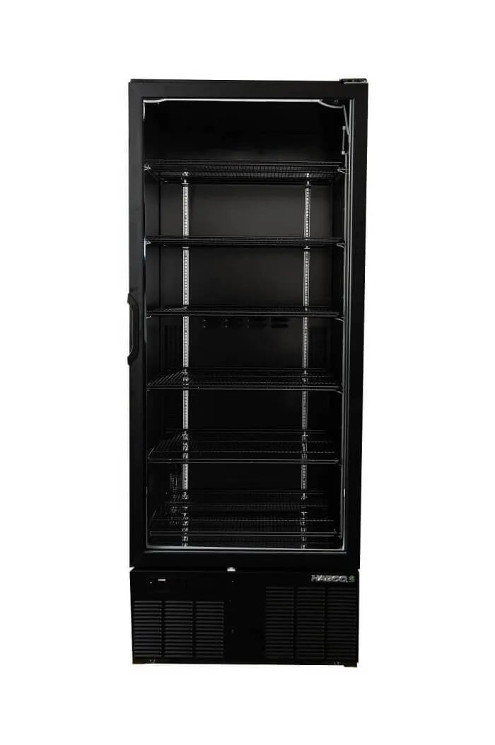 HABCO ESM28HC TDHL BLACK XT/IN Cold Space Merchandiser - Continental Restaurant Equipment