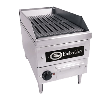 EmberGlo Electric Char-Broiler E2412 Raised Cast Iron Ribs