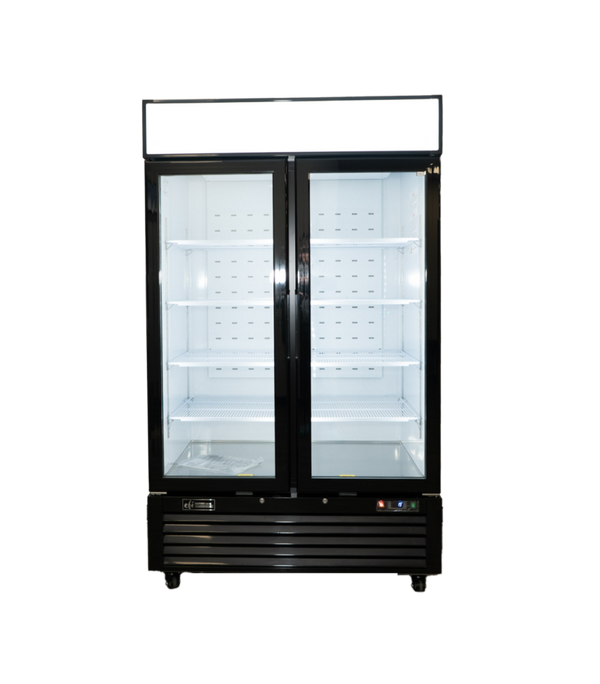 EFI F2-48GDVC Glass Door Merchandiser Freezer - 2 Doors