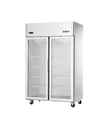 EFI F2-52GDSVC Mount Reach-in Glass Door Freezer Top - 2 Doors