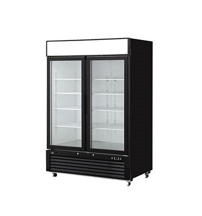 EFI F2-54GDVC Glass Door Merchandiser Freezer - 2 Doors