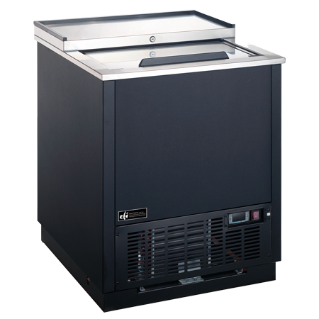 EFI FGF-25-VCX Glass Froster - 1 Sliding Door - Continental Restaurant Equipment