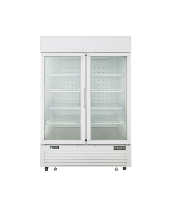 EFI FI2-54GDWVC Ice Cream Freezer  2 Glass Door White