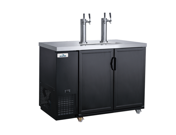 Glacier Kegerator GDD-49 Beer dispenser 49 Inch - Continental Restaurant Equipment