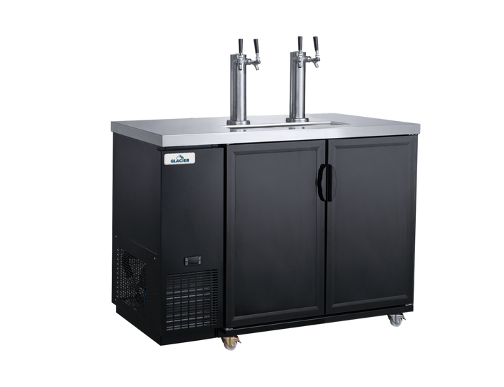 Glacier Kegerator GDD-49 Beer dispenser 49 Inch - Continental Restaurant Equipment