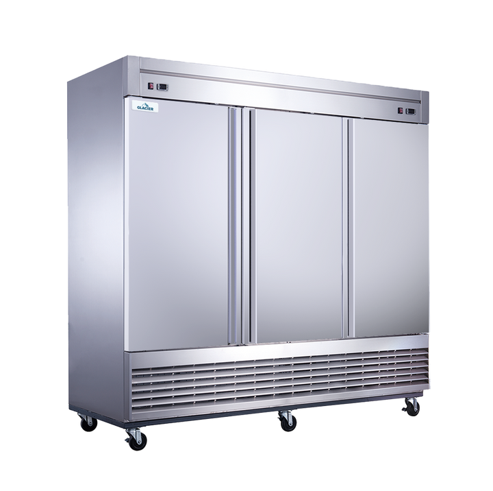 Glacier GDT-3 Dual Temp Reach-in Refrigerator & Freezer - Continental Restaurant Equipment