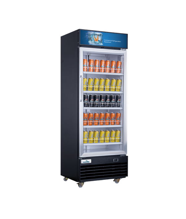 Glacier Glass Door Merchandiser GM-19R Refrigerator - Continental Restaurant Equipment