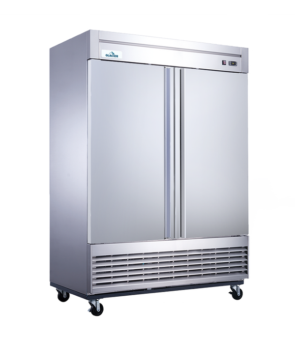 Glacier reach-in refrigerator GR-2 One Door Bottom Mount